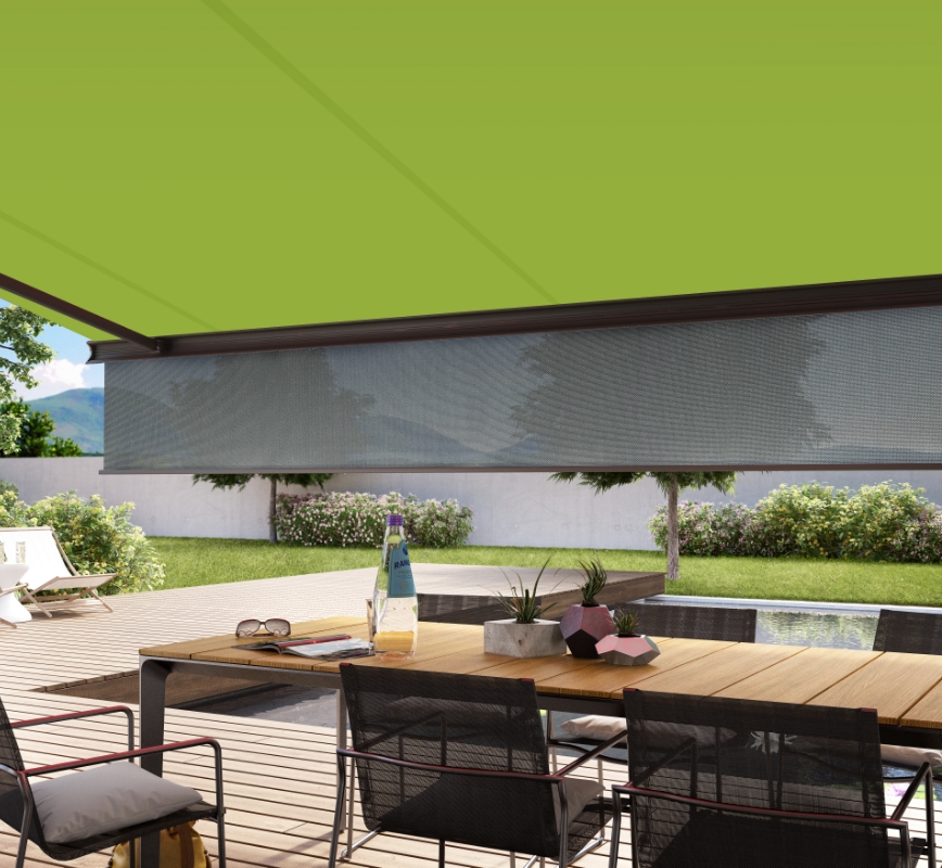 BEL HABITAT PERGOLAS PORNIC 5010 Detail Schattenplus Grau Dessin 31016 201708 2 1